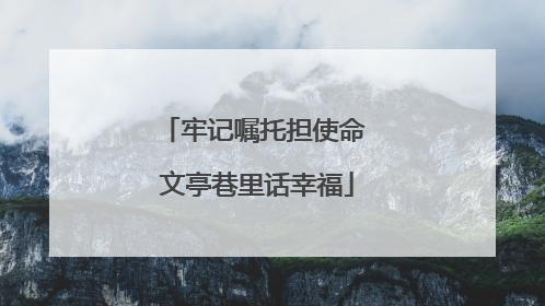 牢记嘱托担使命 文亭巷里话幸福