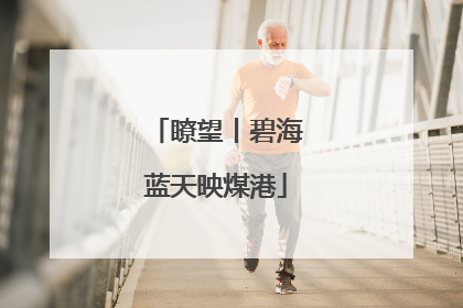 瞭望丨碧海蓝天映煤港