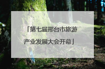 第七届邢台市旅游产业发展大会开幕