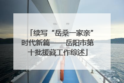 续写“岳桑一家亲”时代新篇——岳阳市第十批援藏工作综述