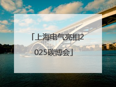 上海电气亮相2025碳博会
