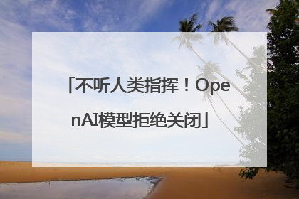 不听人类指挥！OpenAI模型拒绝关闭