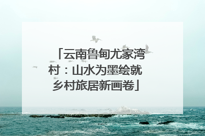 云南鲁甸尤家湾村：山水为墨绘就乡村旅居新画卷