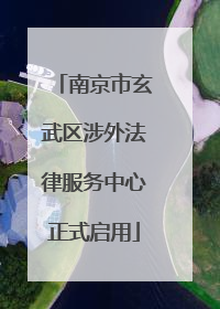 南京市玄武区涉外法律服务中心正式启用
