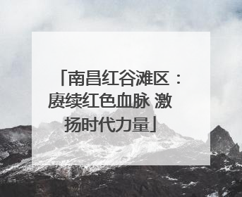 南昌红谷滩区：赓续红色血脉 激扬时代力量