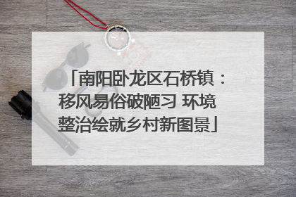 南阳卧龙区石桥镇：移风易俗破陋习 环境整治绘就乡村新图景
