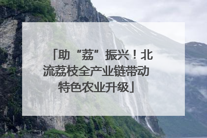 助“荔”振兴！北流荔枝全产业链带动特色农业升级