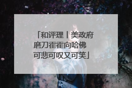和评理丨美政府磨刀霍霍向哈佛 可悲可叹又可笑