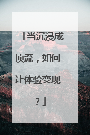 当沉浸成顶流，如何让体验变现？