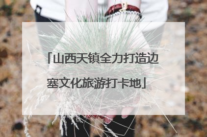 山西天镇全力打造边塞文化旅游打卡地