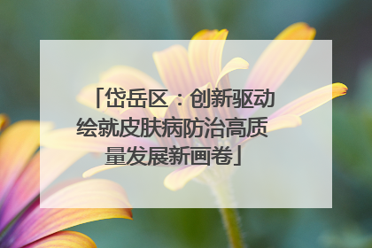 岱岳区：创新驱动绘就皮肤病防治高质量发展新画卷