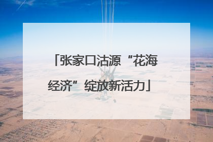 张家口沽源“花海经济”绽放新活力