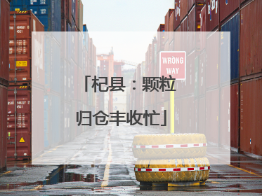 杞县：颗粒归仓丰收忙