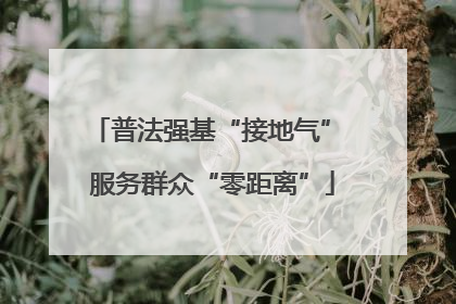 普法强基“接地气” 服务群众“零距离”