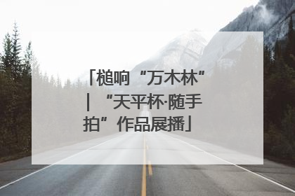 槌响“万木林”｜“天平杯·随手拍”作品展播