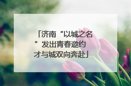 济南“以城之名”发出青春邀约 才与城双向奔赴