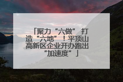 聚力“六做” 打造“六地”！平顶山高新区企业开办跑出“加速度”
