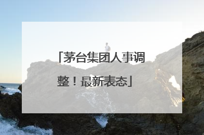 茅台集团人事调整！最新表态