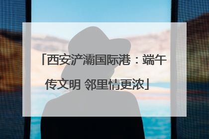 西安浐灞国际港：端午传文明 邻里情更浓