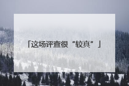 这场评查很“较真”