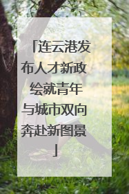连云港发布人才新政 绘就青年与城市双向奔赴新图景