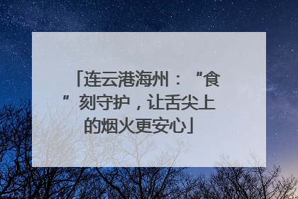 连云港海州：“食”刻守护，让舌尖上的烟火更安心