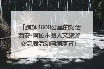 跨越3600公里的对话 西安-阿拉木图人文旅游交流周活动圆满落幕