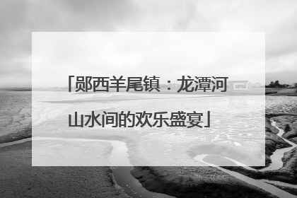 郧西羊尾镇：龙潭河山水间的欢乐盛宴
