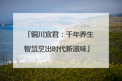 铜川宜君：千年养生智慧烹出时代新滋味