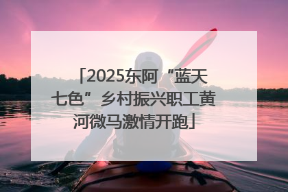 2025东阿“蓝天七色”乡村振兴职工黄河微马激情开跑