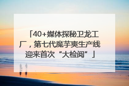 40+媒体探秘卫龙工厂，第七代魔芋爽生产线迎来首次“大检阅”