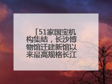 51家国宝机构集结，长沙博物馆迁建新馆以来最高规格长江文明大展启幕
