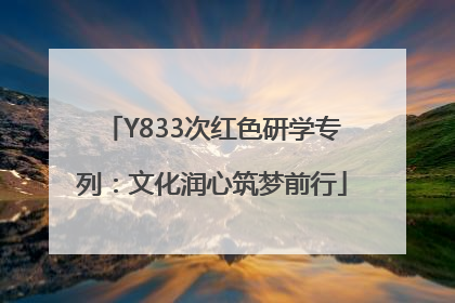 Y833次红色研学专列：文化润心筑梦前行